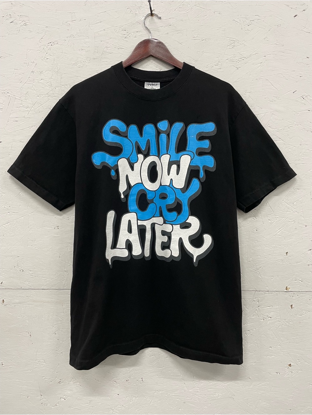 "Smile Now Cry Later" Shaka Wear Super MAX Heavy Tee, Size L